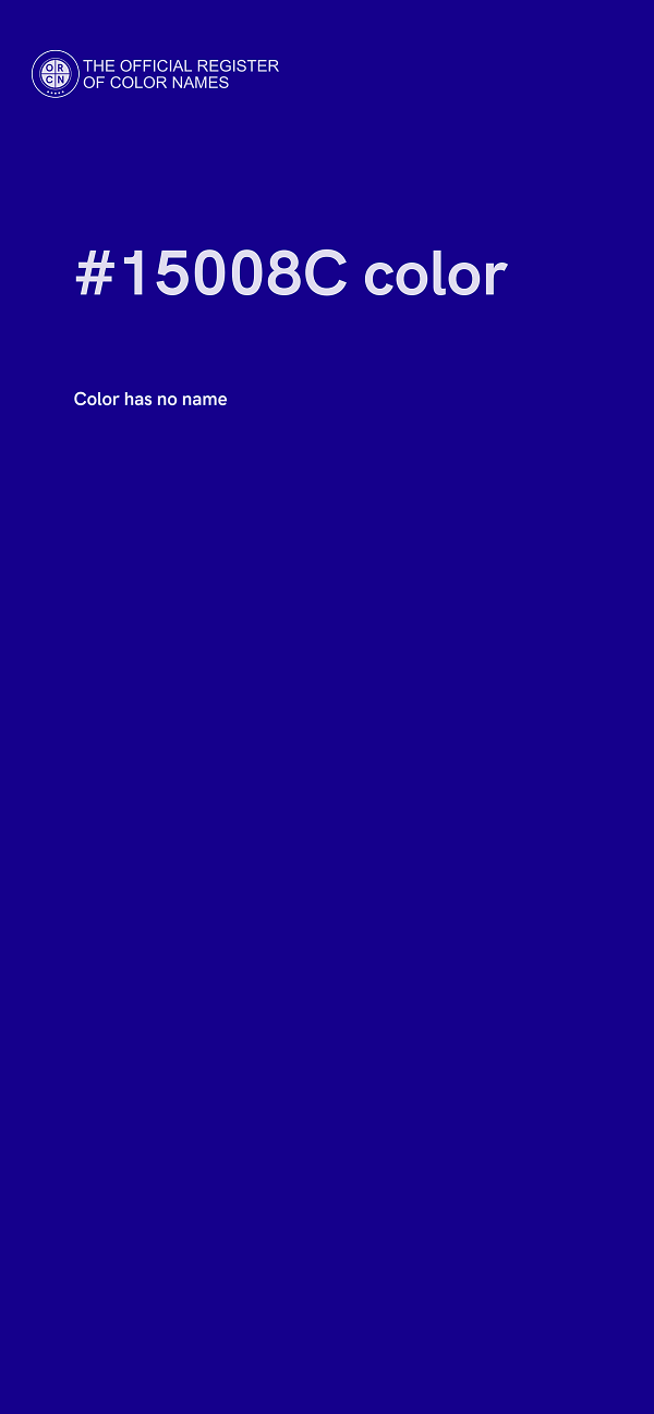 #15008C color image