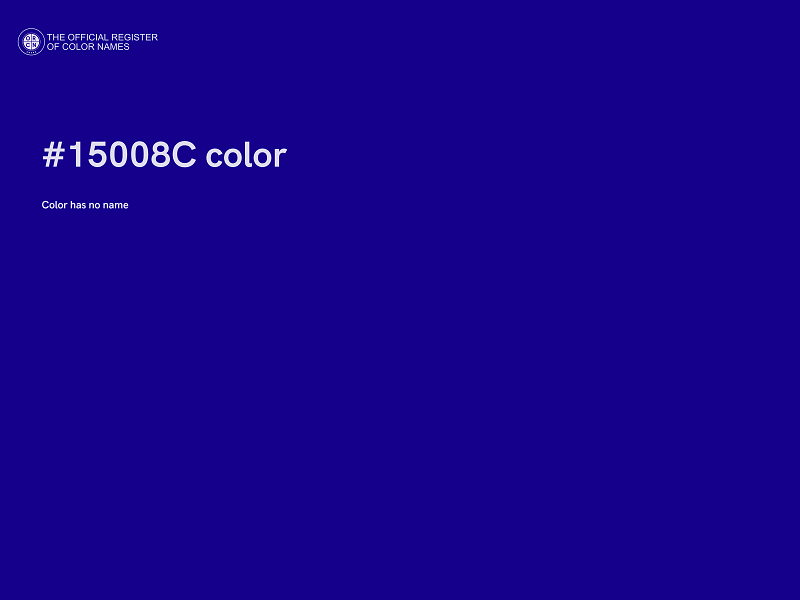 #15008C color image