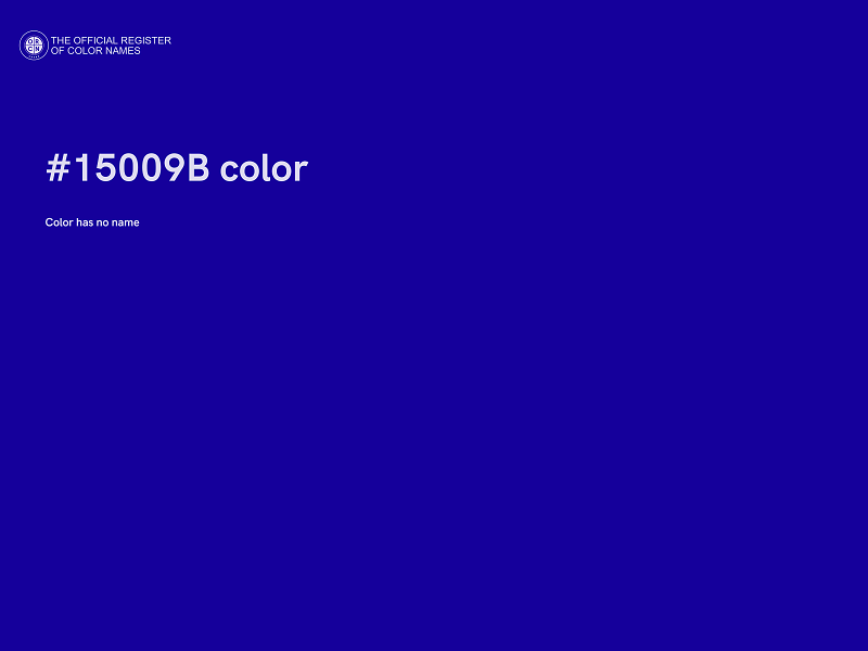 #15009B color image