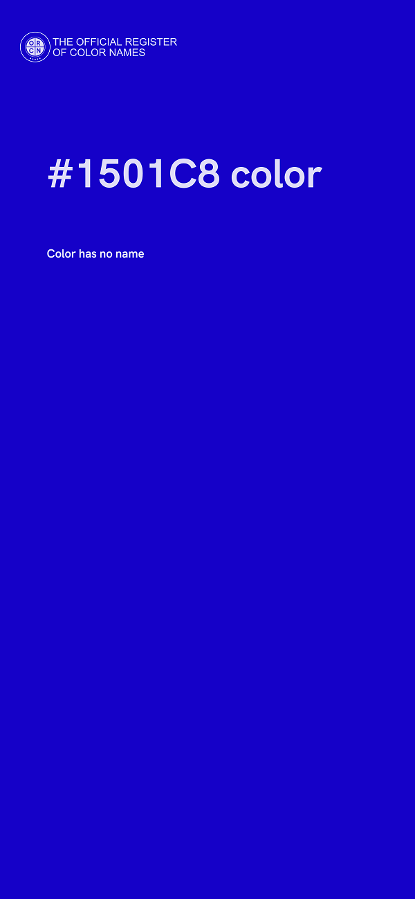 #1501C8 color image
