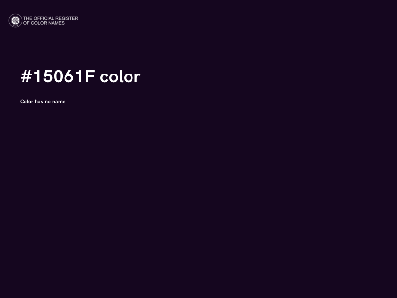 #15061F color image