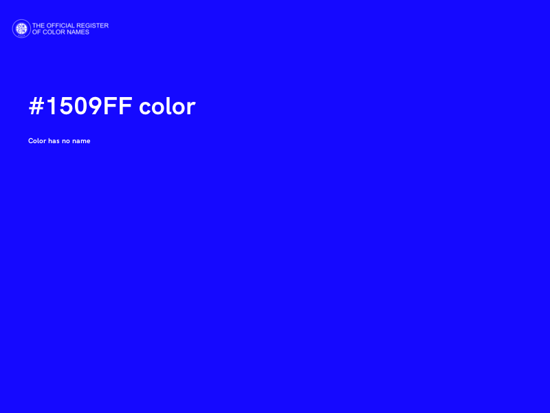 #1509FF color image
