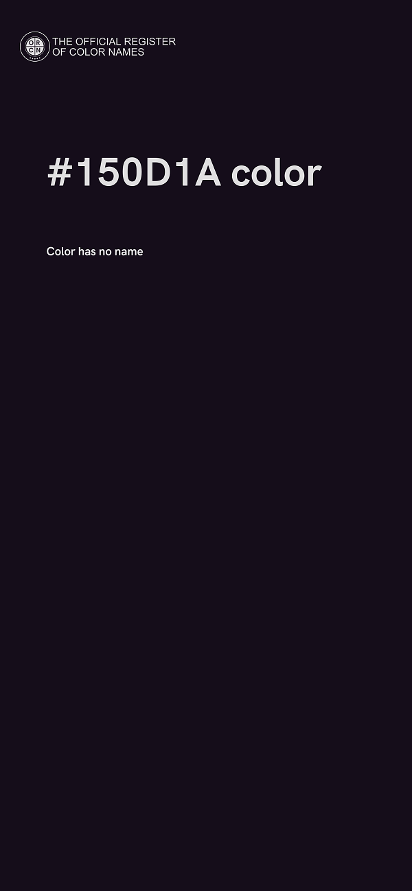 #150D1A color image