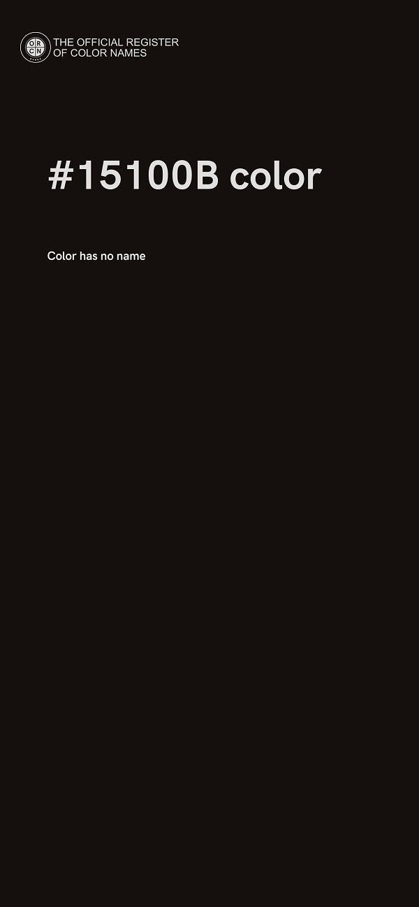 #15100B color image