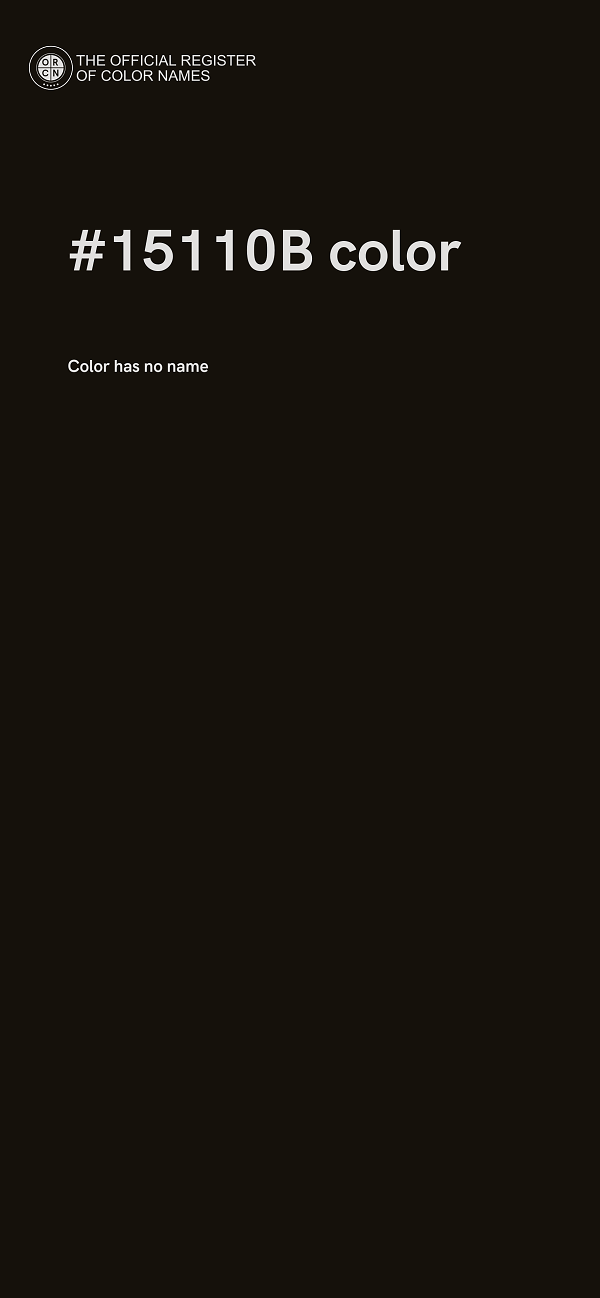#15110B color image