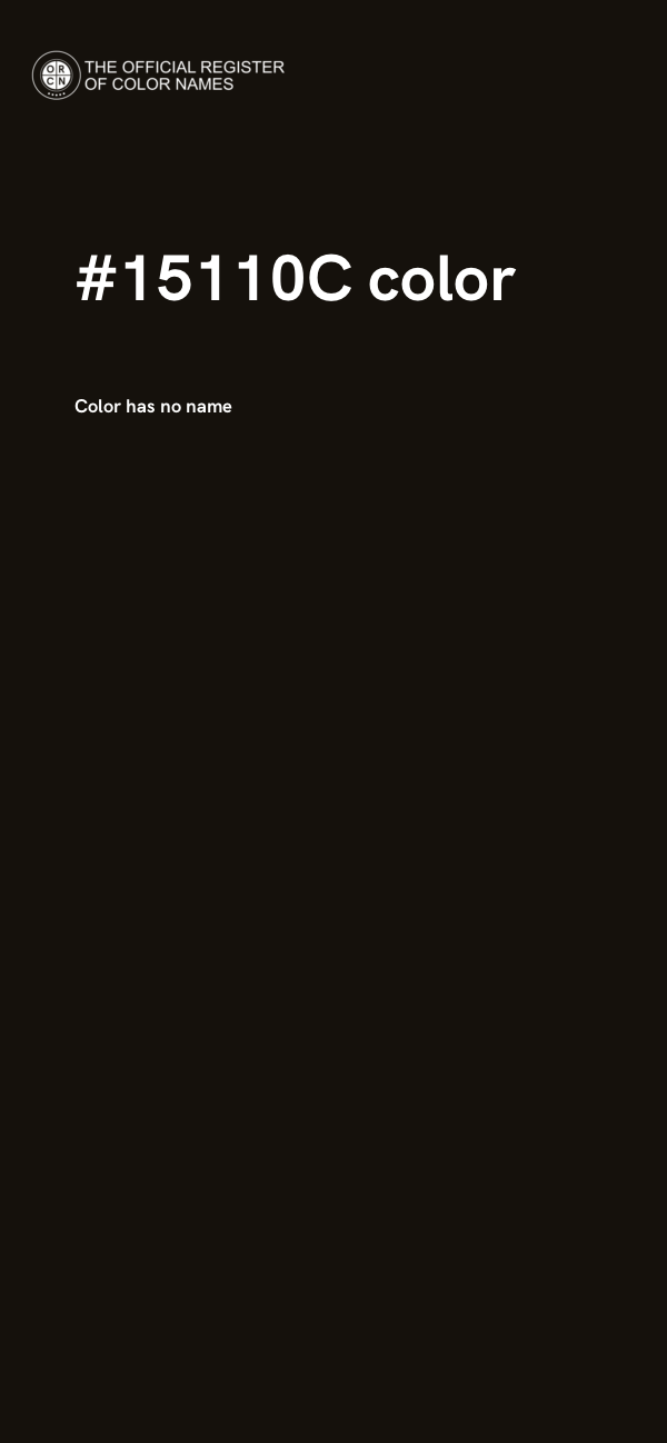 #15110C color image