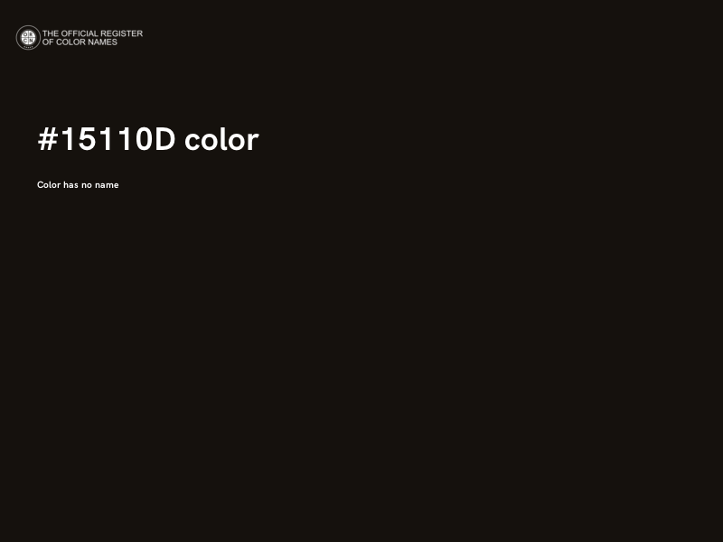 #15110D color image