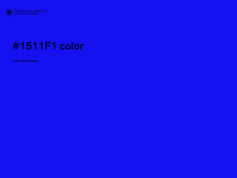 #1511F1 color image