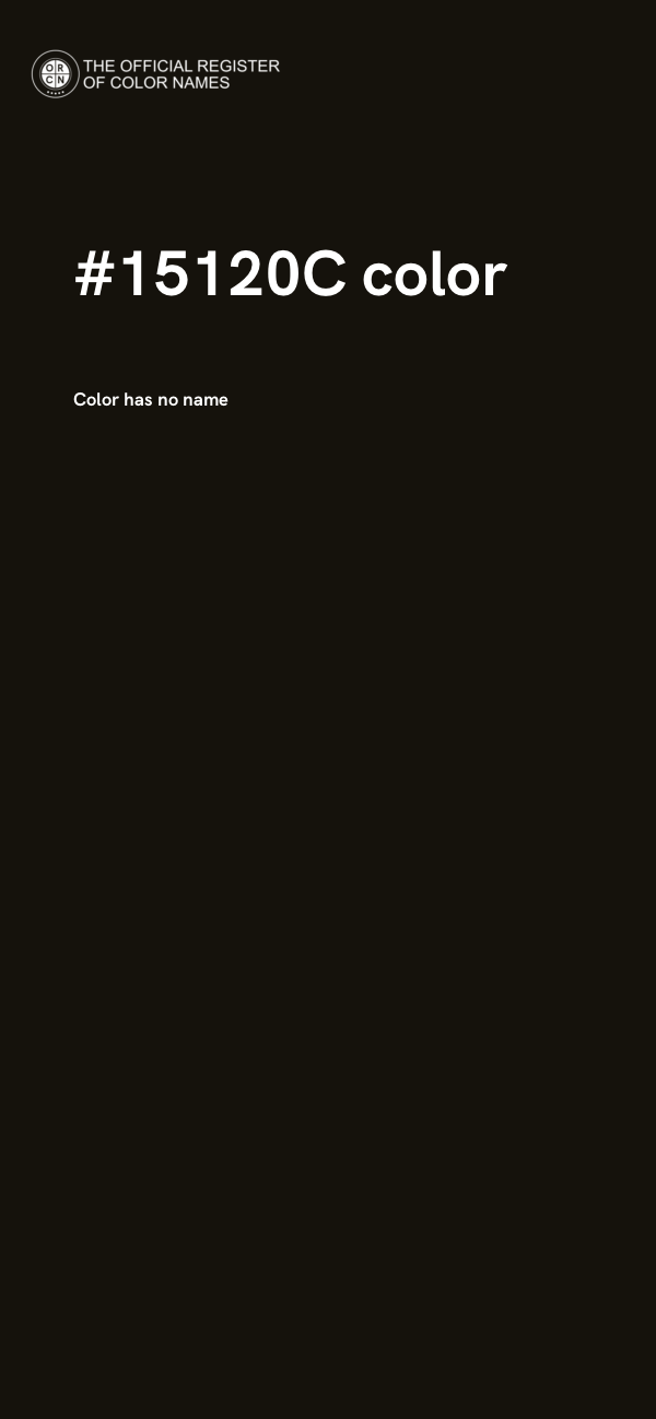 #15120C color image