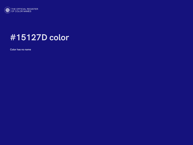 #15127D color image