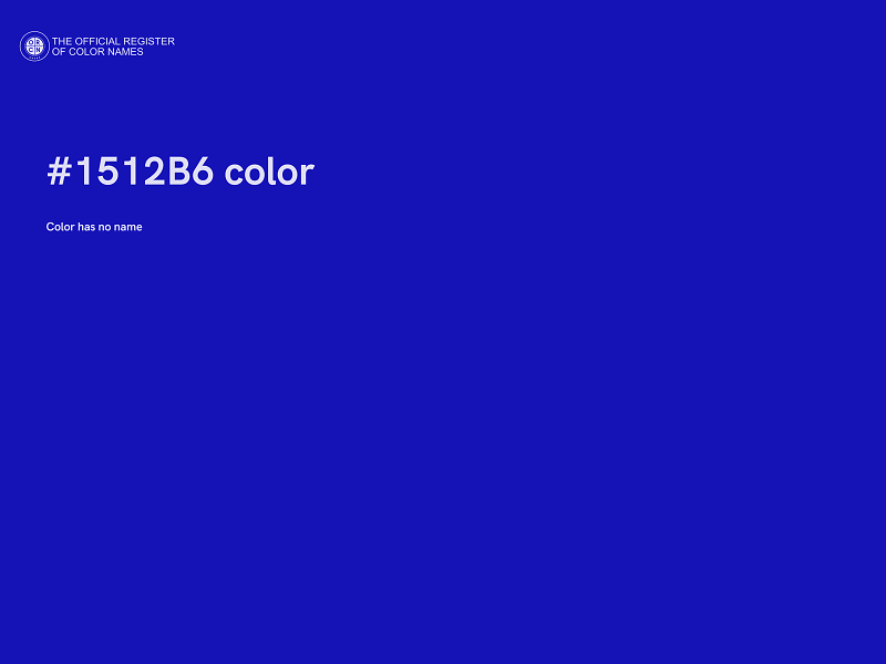 #1512B6 color image