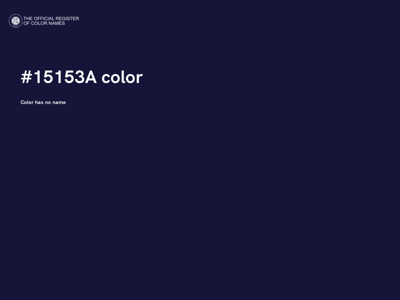 #15153A color image