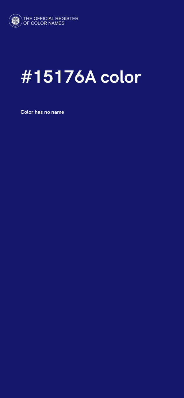 #15176A color image
