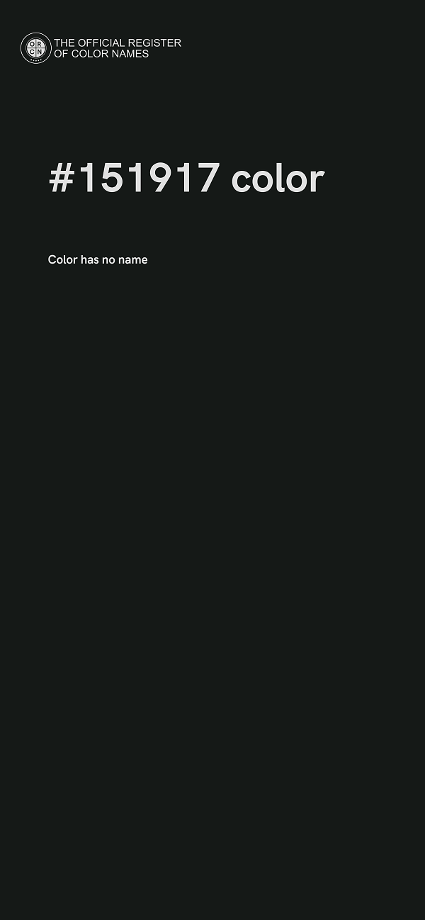 #151917 color image