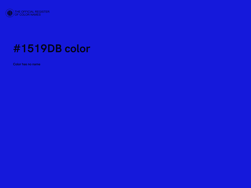 #1519DB color image