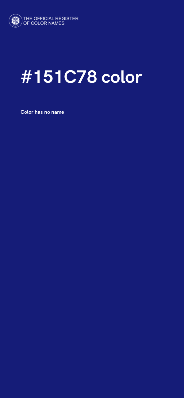 #151C78 color image