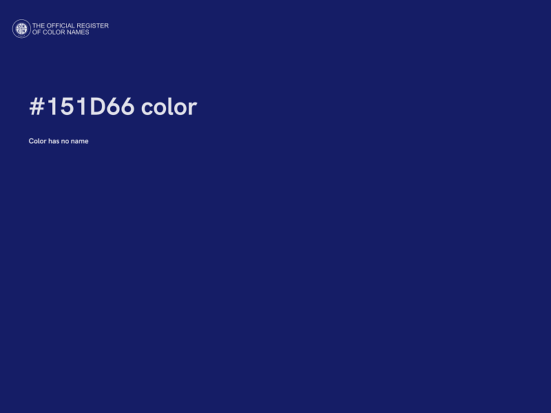 #151D66 color image