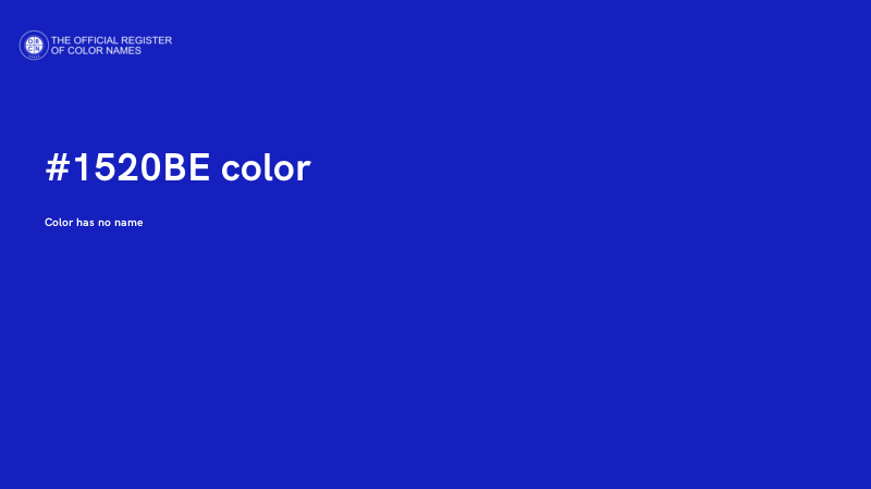 #1520BE color image