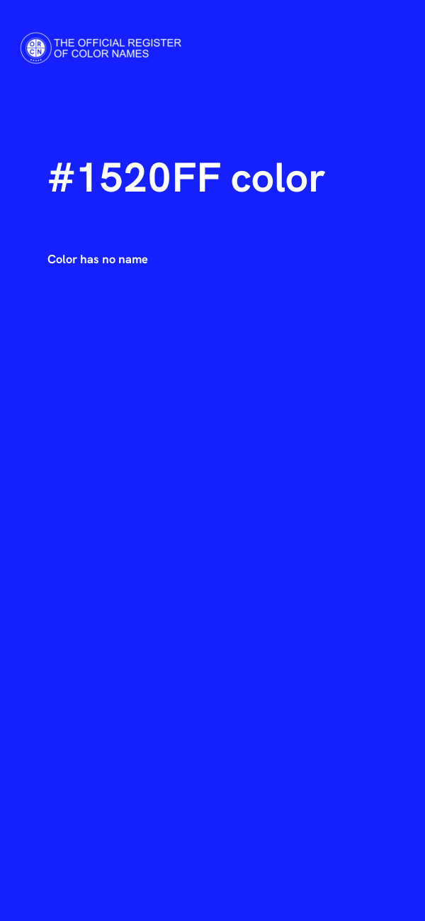 #1520FF color image