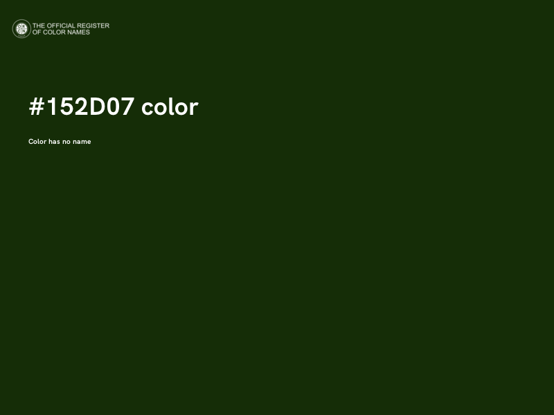 #152D07 color image