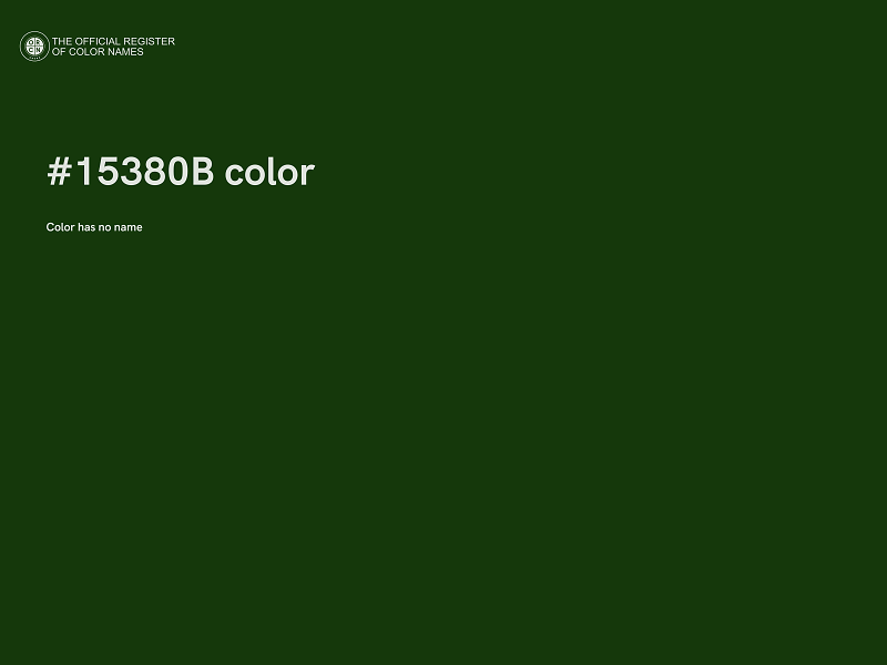 #15380B color image