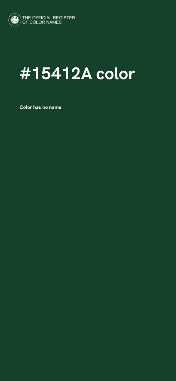 #15412A color image