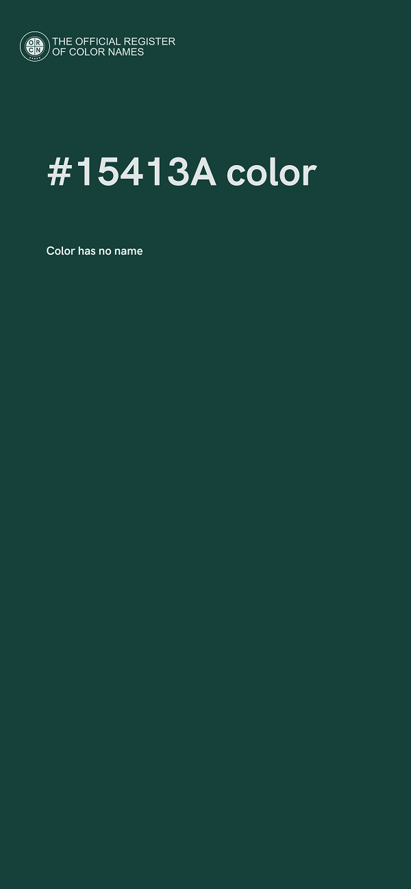 #15413A color image