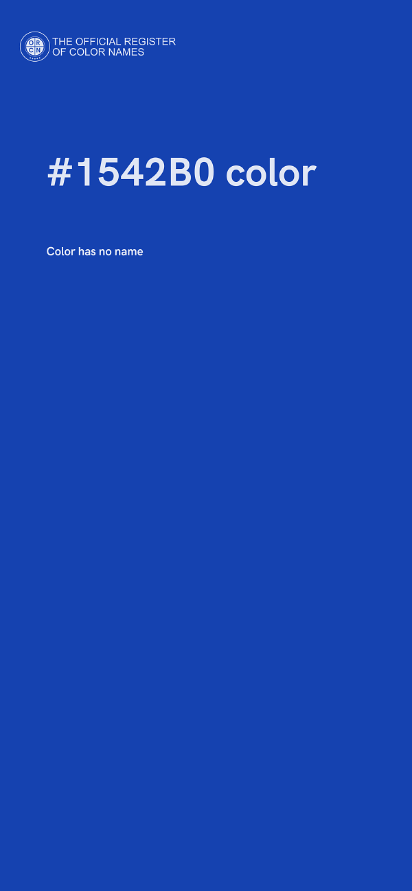 #1542B0 color image