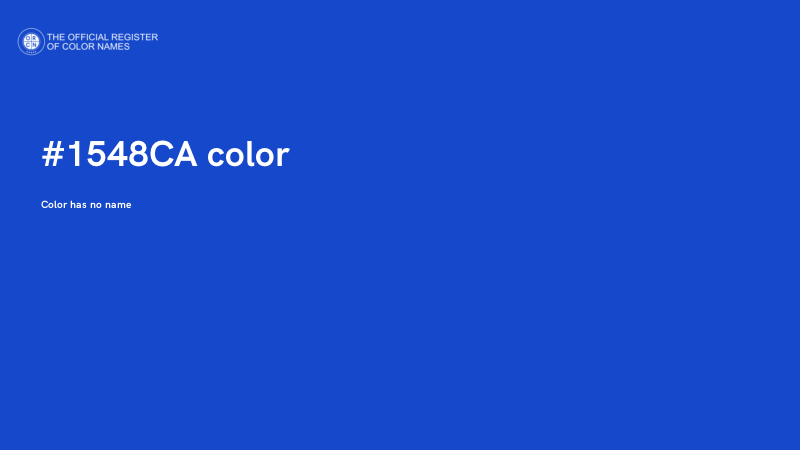 #1548CA color image