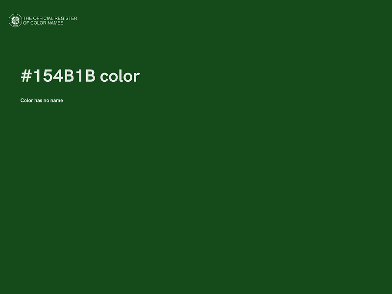 #154B1B color image