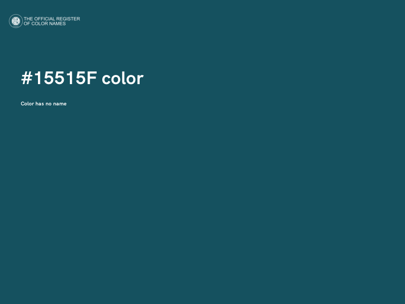 #15515F color image