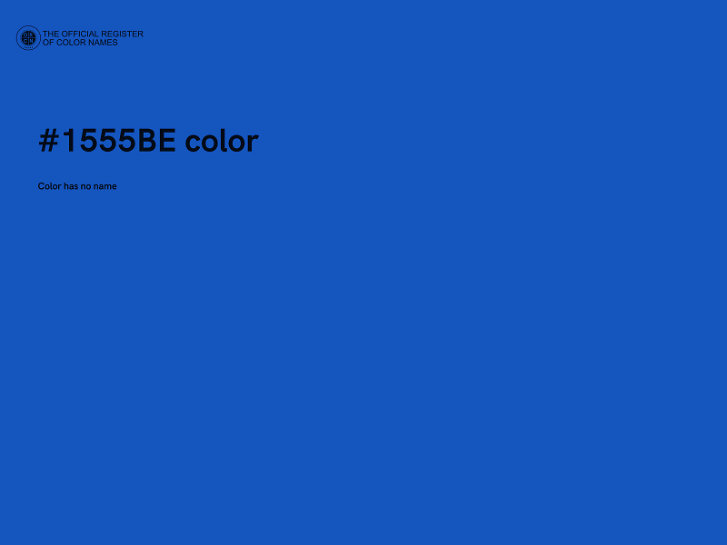 #1555BE color image