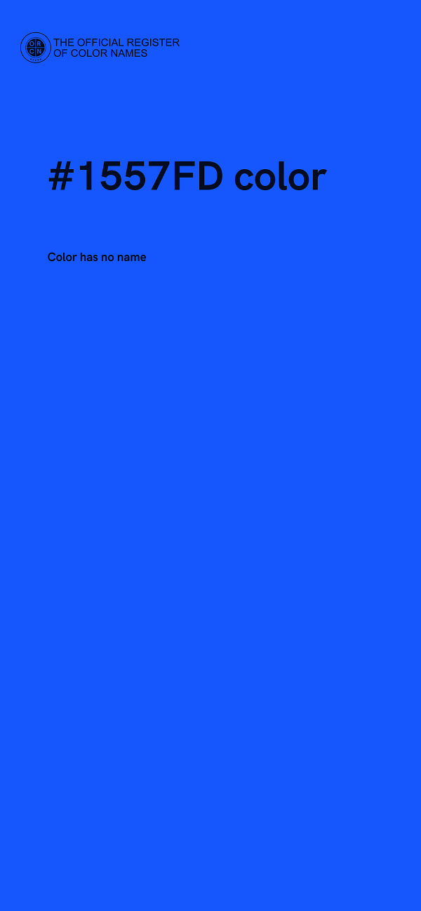 #1557FD color image