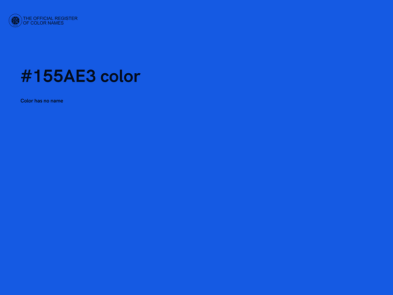 #155AE3 color image