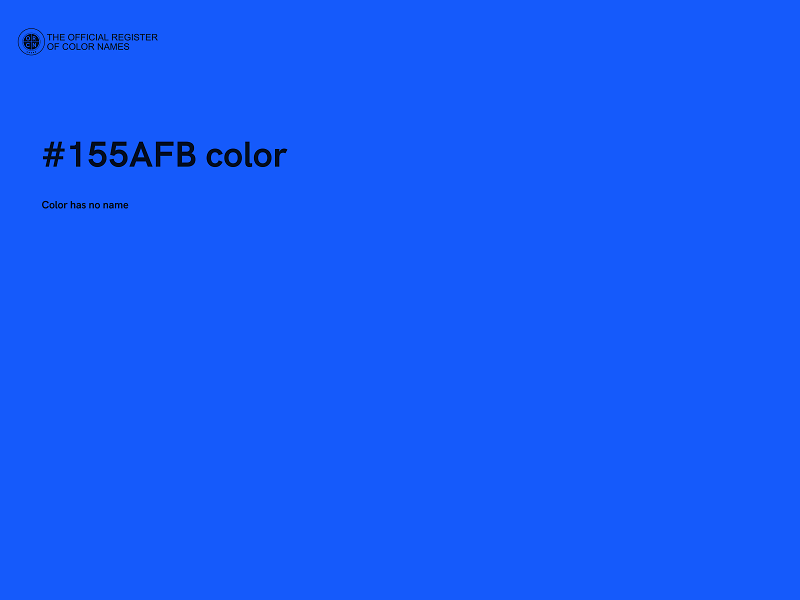 #155AFB color image