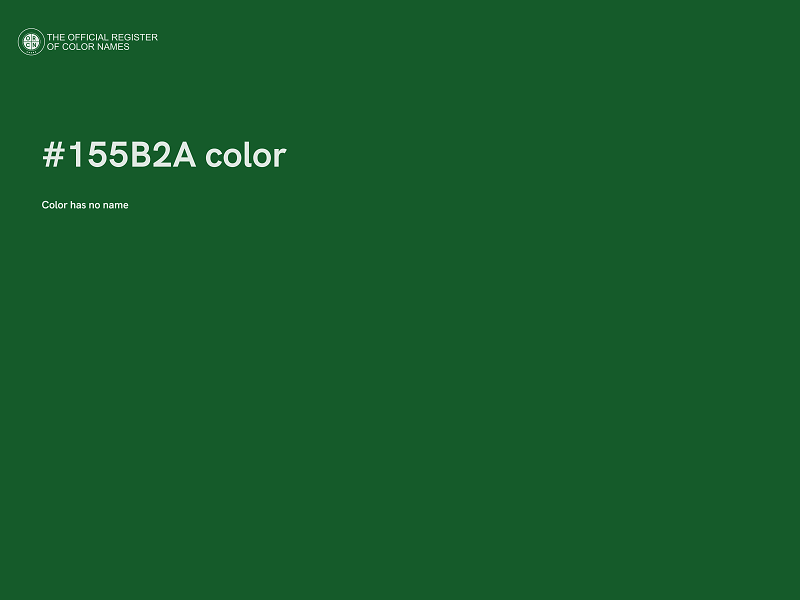 #155B2A color image