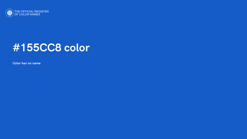 #155CC8 color image