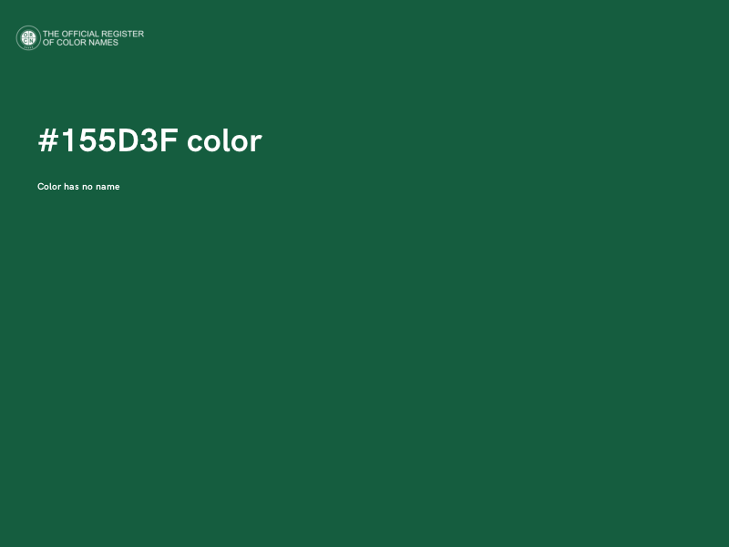 #155D3F color image