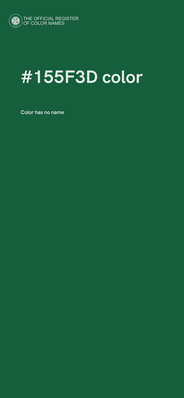 #155F3D color image