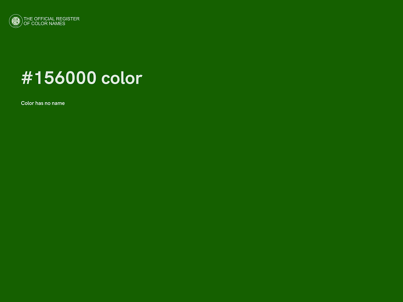 #156000 color image