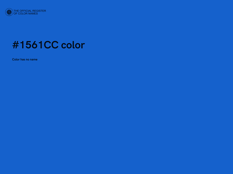 #1561CC color image
