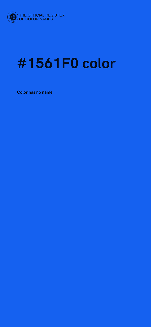 #1561F0 color image