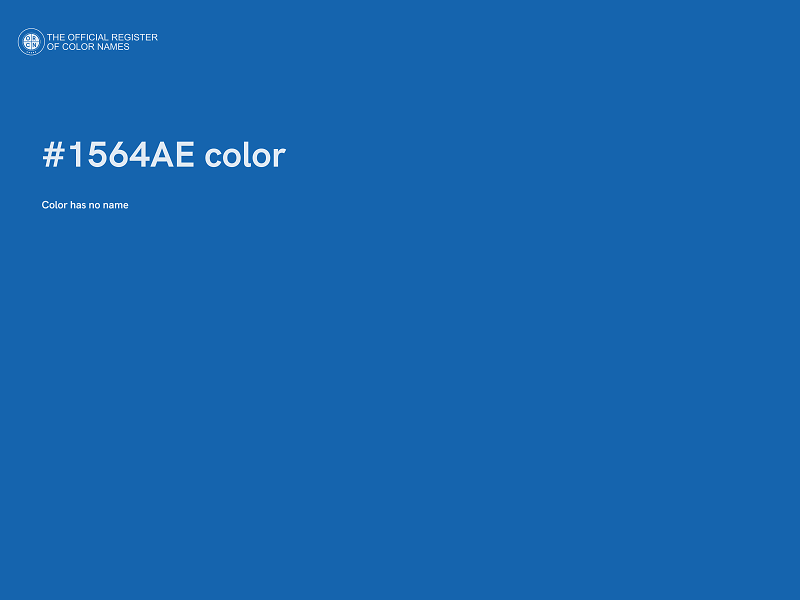 #1564AE color image