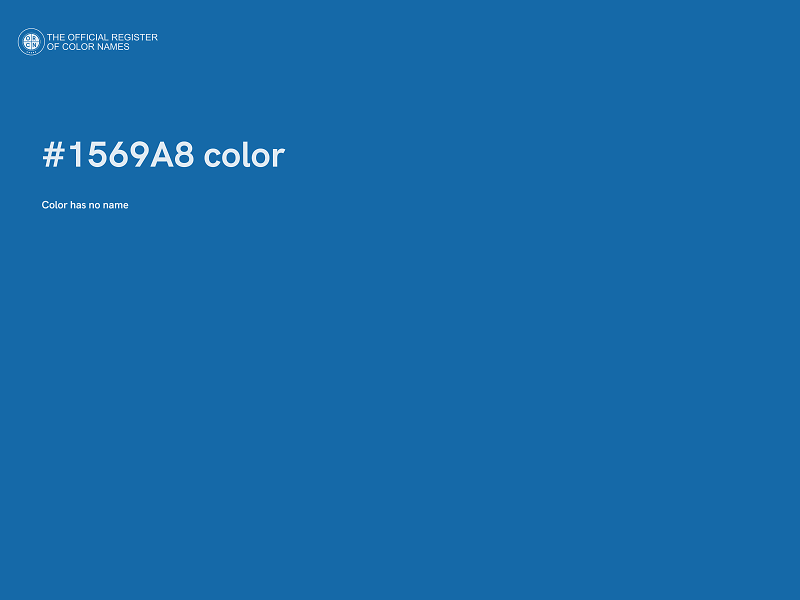 #1569A8 color image
