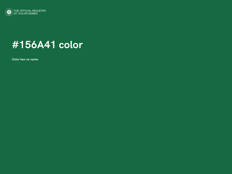 #156A41 color image