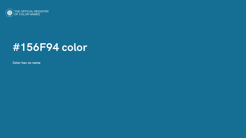 #156F94 color image