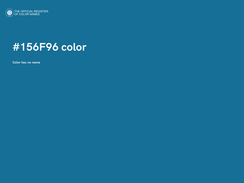 #156F96 color image