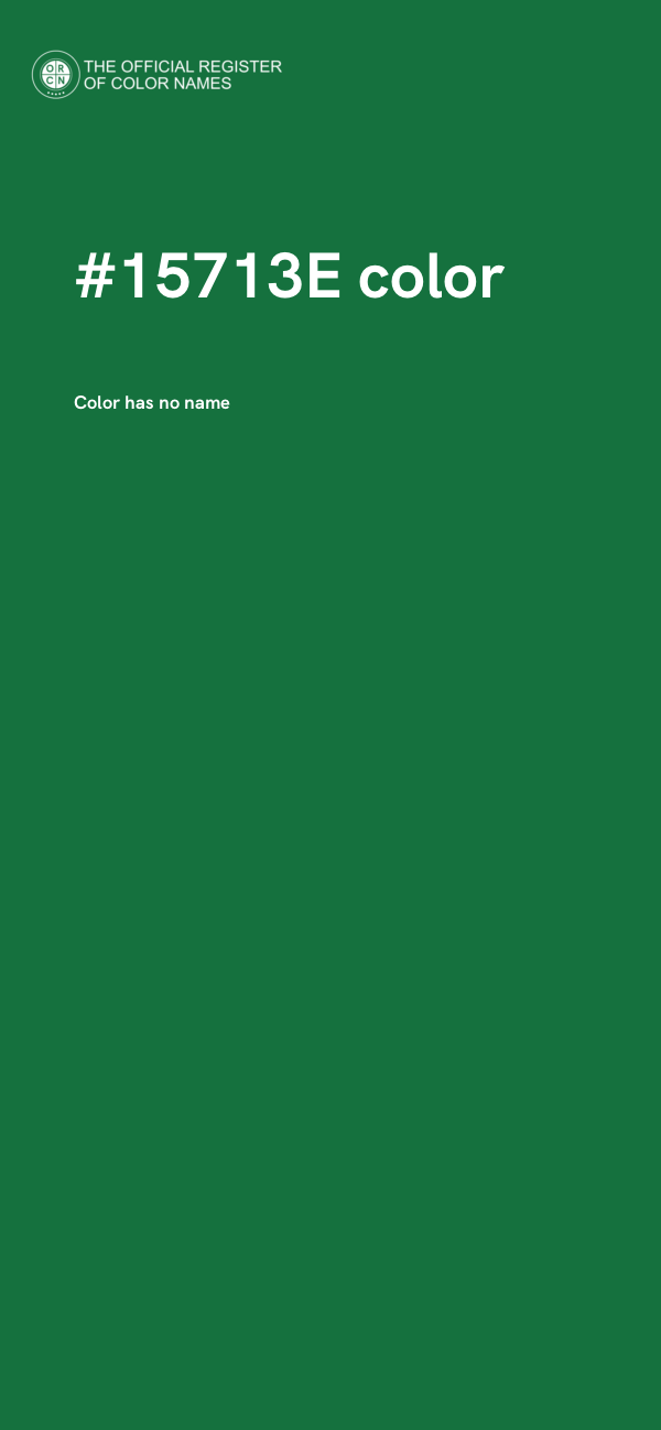 #15713E color image