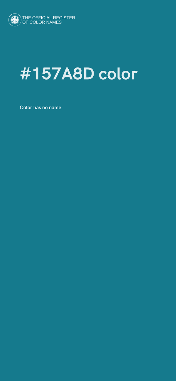 #157A8D color image