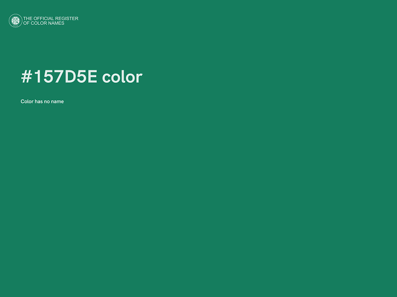 #157D5E color image